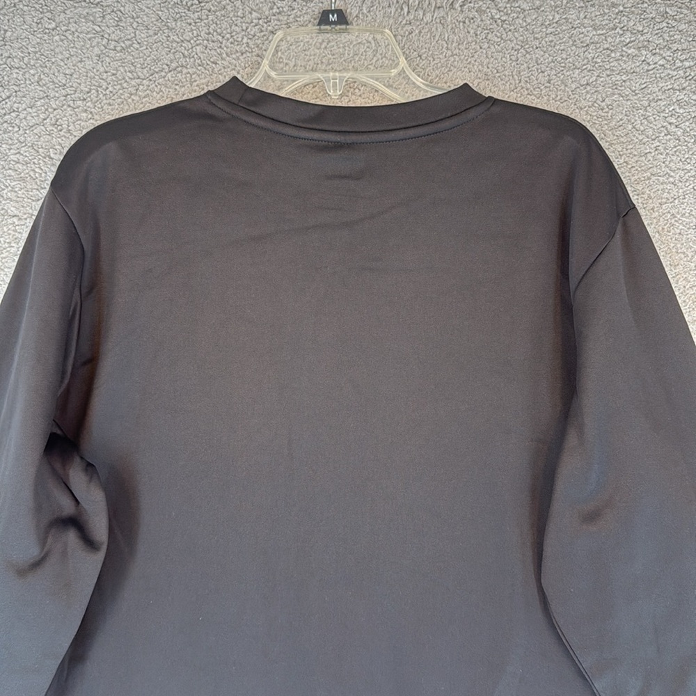 Utah Jazz NBA Black & White Long Sleeve crew neck Men's XL sweater pullover - Picture 12 of 13